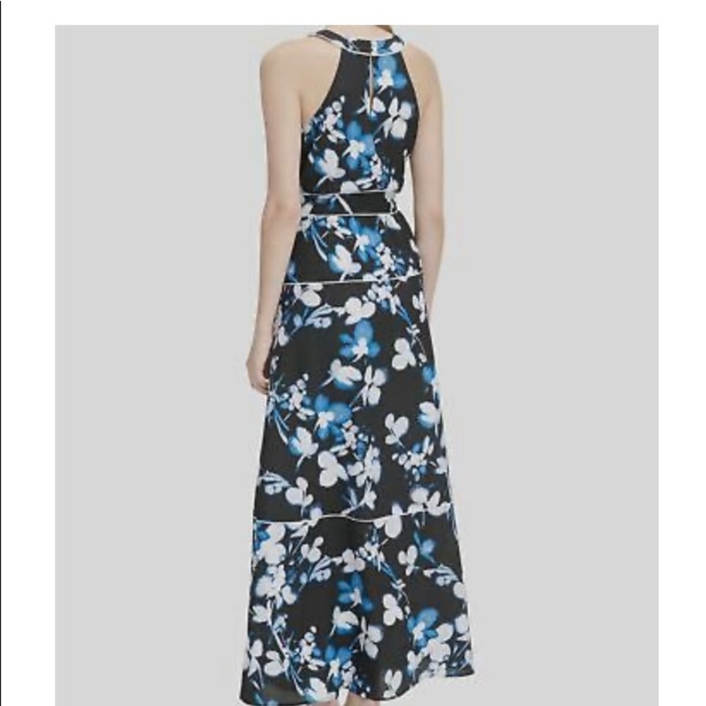 Calvin Klein Maxi-dress black/blue